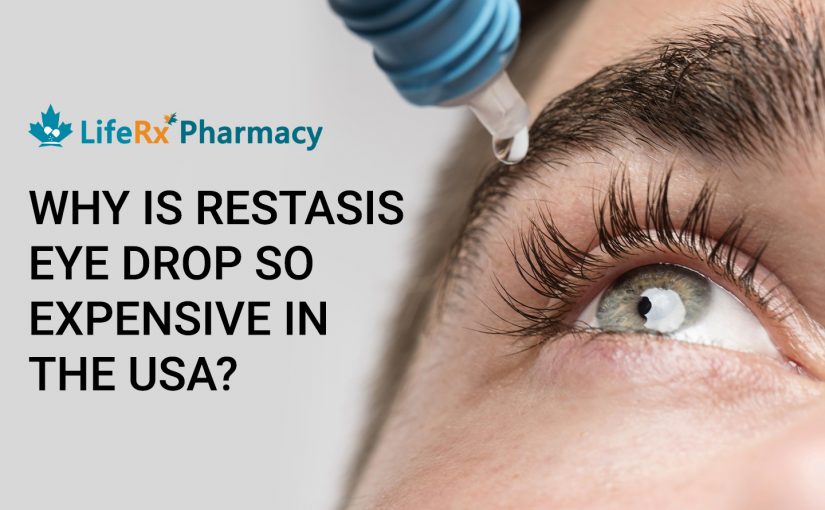 WHY IS RESTASIS EYE DROP SO EXPENSIVE IN THE USA? Costs 639.56