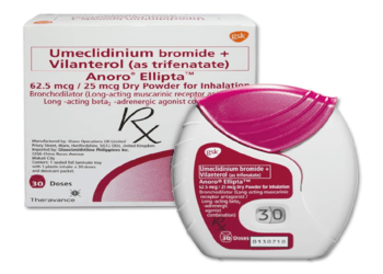 Buy Anoro Ellipta (Umeclidinium Bromide/Vilanterol) Online | LifeRx Pharmacy