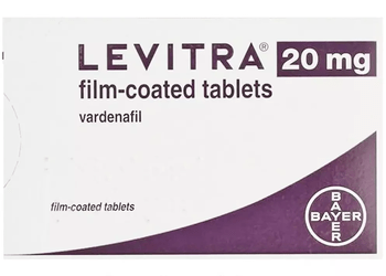 Image of Levitra tablets used to treat erectile dysfunction and enhance sexual performance, available at LifeRx Pharmacy
